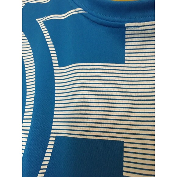 FCB Barca Men's Graphic Print Short Sleeve Soccer Jersey Shirt Size Large - Picture 3 of 10